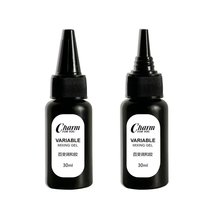Gel de mélange et de fusion pour nail art – Ajuste la consistance du vernis à ongles, adhésif transp