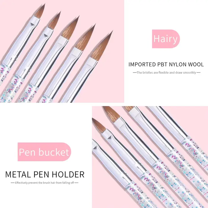 Pinceaux à ongles professionnels