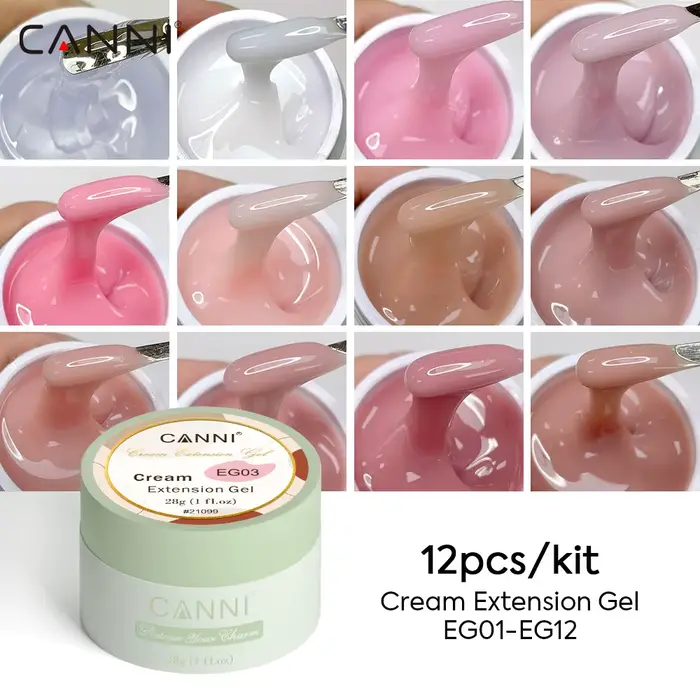 Kit de gel crémeux CANNI pour ongles