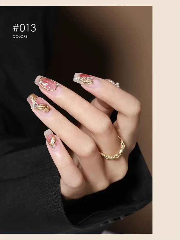 Gel floraison pour ongles (brosse fine intégrée)