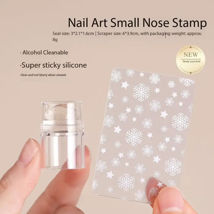 Kit d'outils de transfert imprimé effaçable en silicone Ga pour salon de manucure