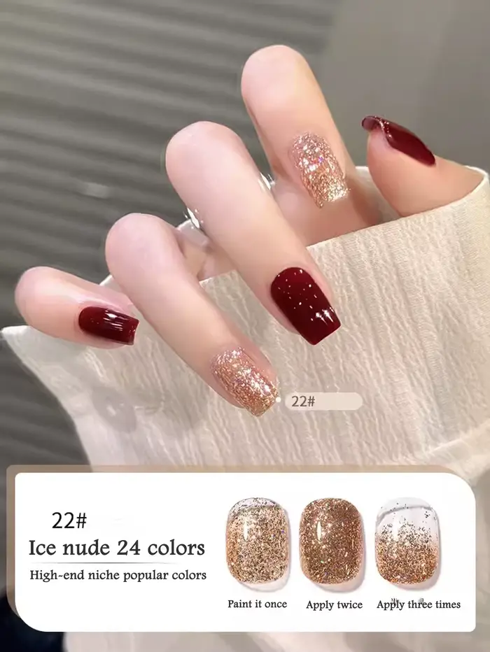 Verhéritage à Ongles Gel Nude Ice-Clear