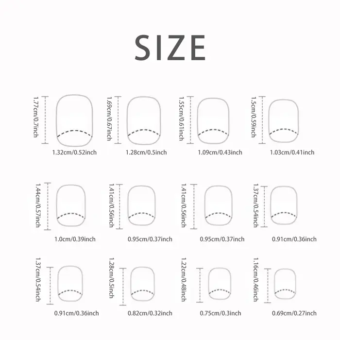24 pièces d'ongles courts français brillants à paillettes avec 1 gel de gelée et 1 lime à ongles
