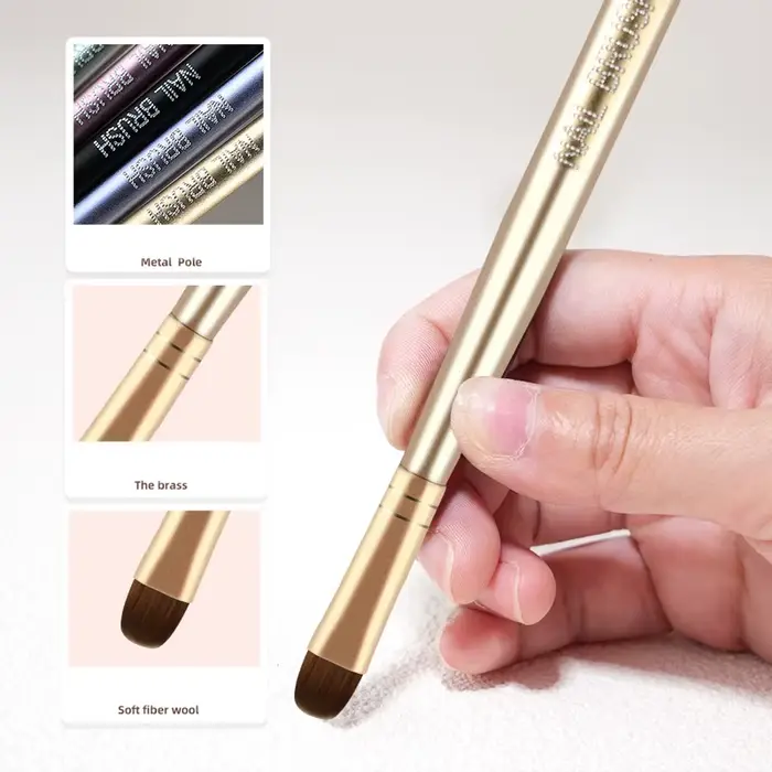 Pinceau à ongles français 3 en 1