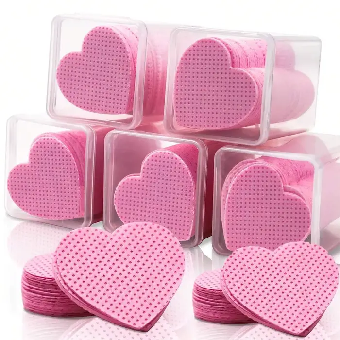 YIKOOLIN 200 pièces/boîte lingettes pour ongles non pelucheuses Extension de cils