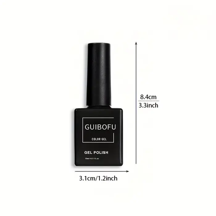 Ensemble de vernis Gel noir et blanc