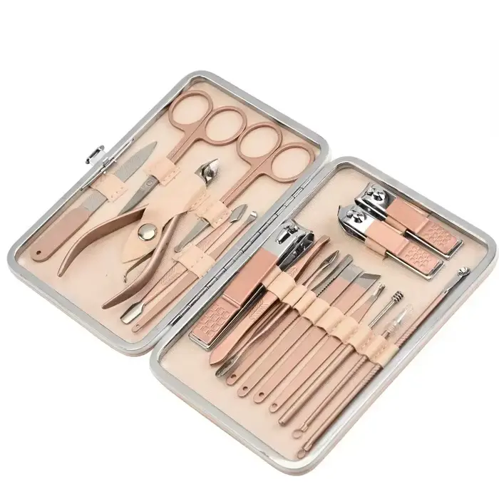Ensemble de manucure, ensemble de soins des ongles, coupe-ongles, maquillage des cils, outil de soin