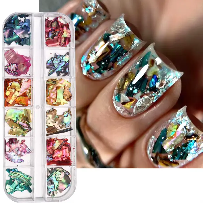 12 grilles de paillettes brillantes