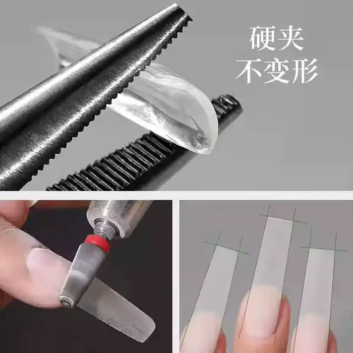 MR Nail Gel d'extension très Transparent Extension d'ongle rapide indolore, Support d'ongle sans pap