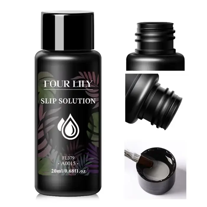 Solution antidérapante liquide pour ongles en acrylique