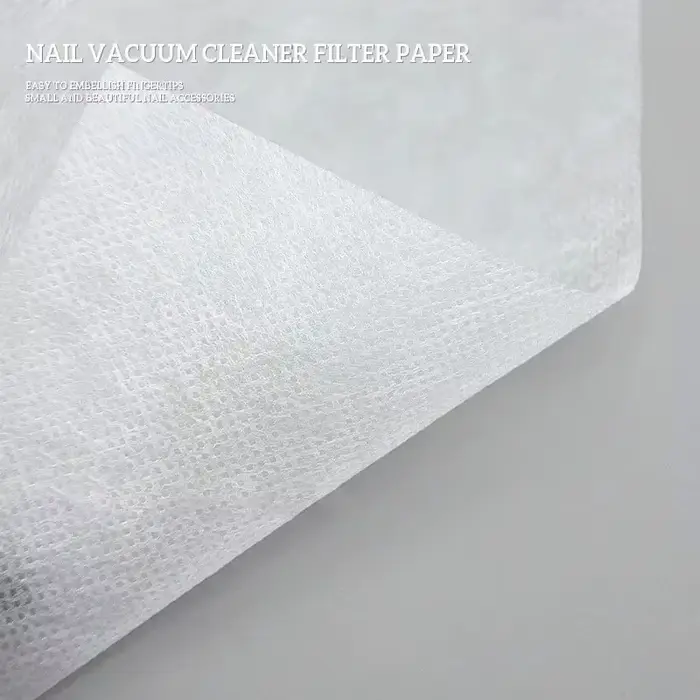 Filtre en papier pour aspirateur d'ongles, 100 pièces, collecteur rose/blanc/bleu, remplacement du f