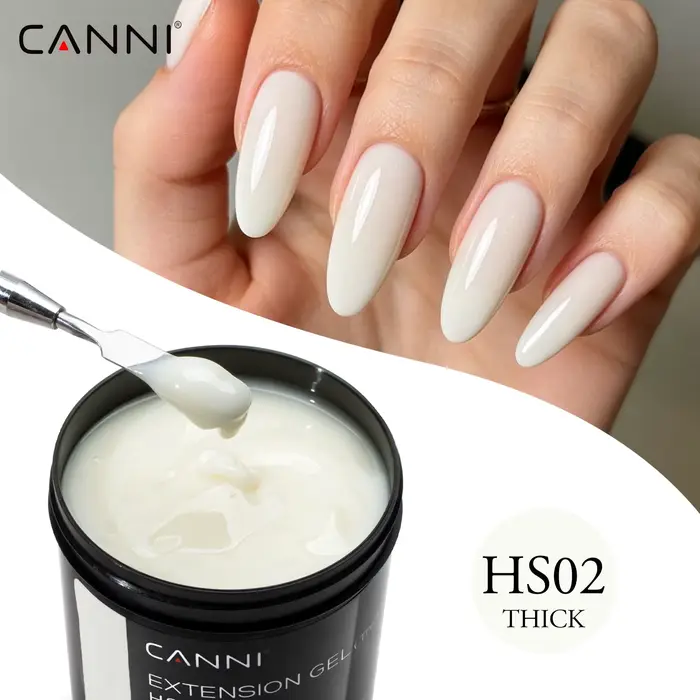 Gel de construction pour extensions d'ongles CANNI 8 oz SANS TPO