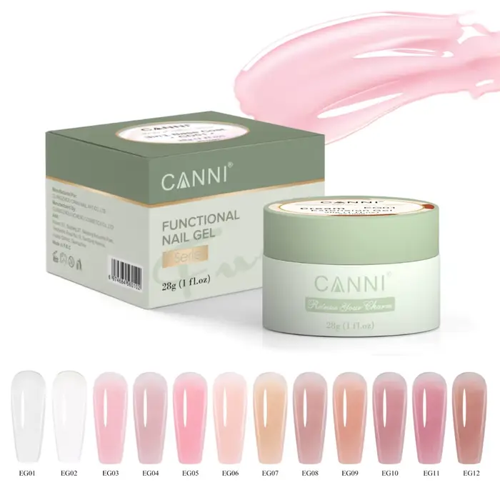 Venalisa CANNI Texture crémeuse extension constructeur Gel de gelée auto-nivelant sans brûle Gel