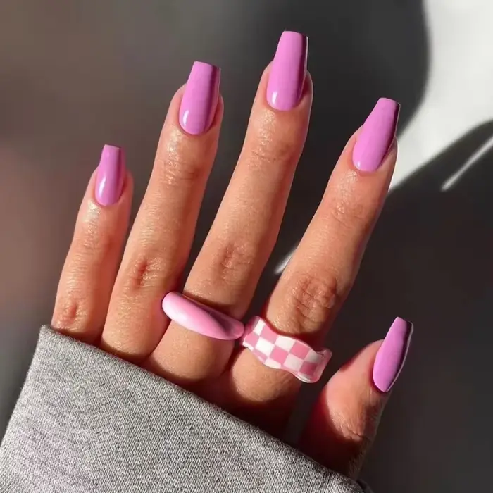 Faux Ongles à Pression de Ballet