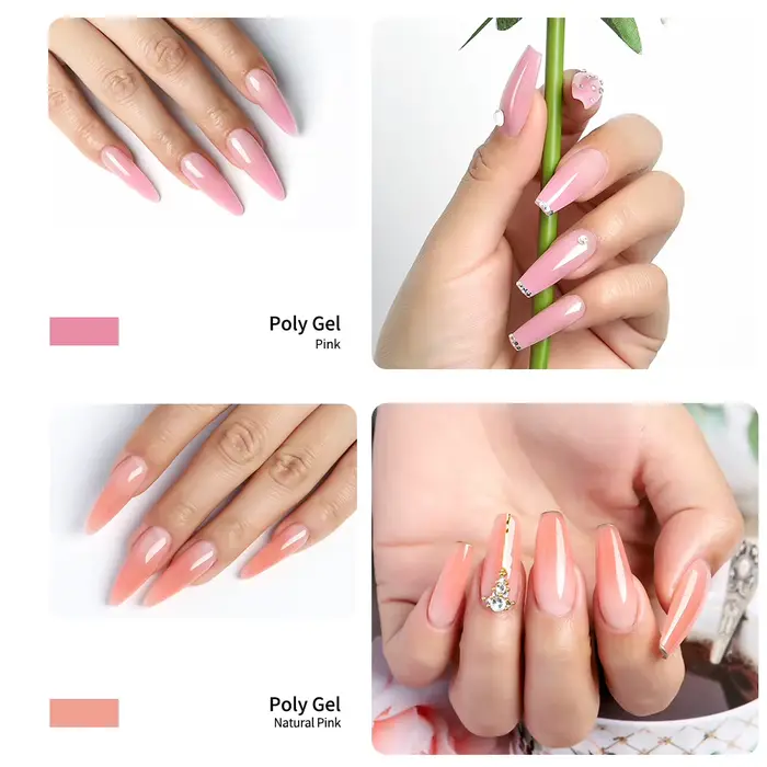 Kit de gel 15g, gel d'extension rapide pour ongles