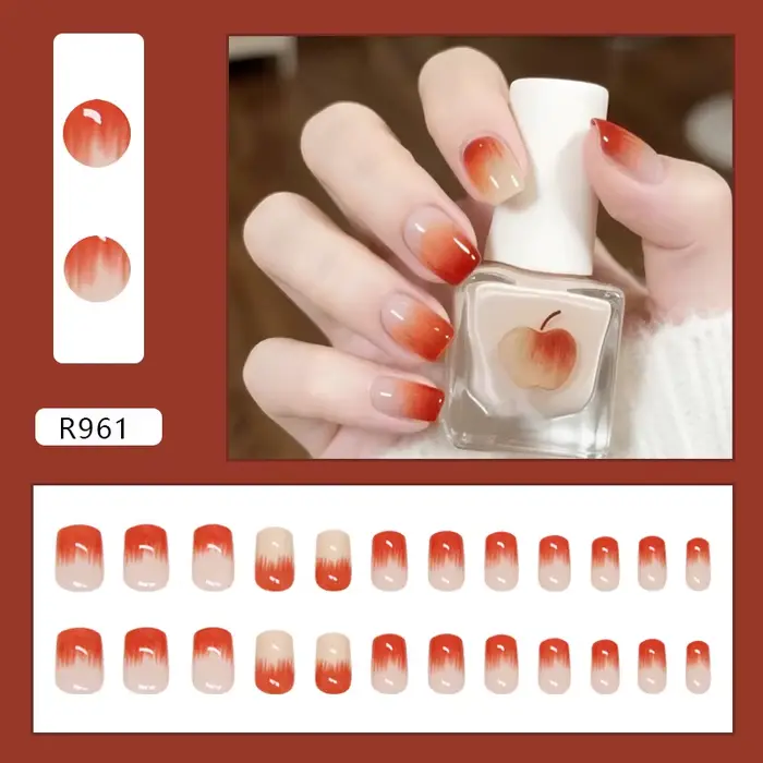 Faux ongles en acrylique sans colle