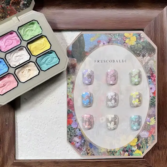 Vernis à ongles Gel, 9 couleurs