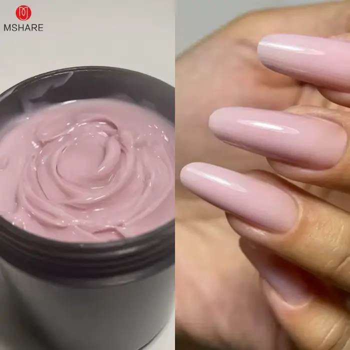 MSHARE 150ml Gelée de construction en mousse pour extension d'ongles