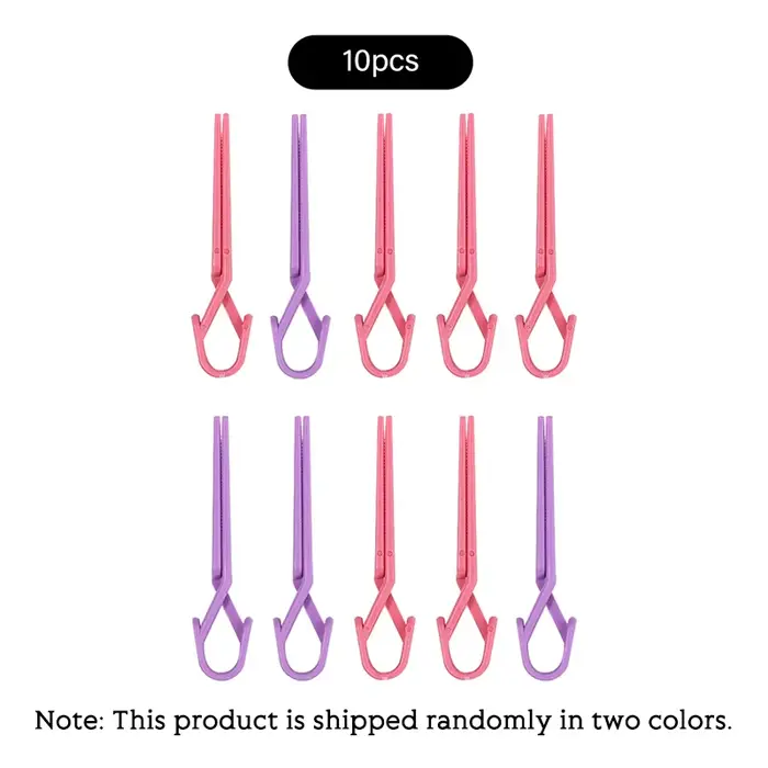 Ensemble de pinces à ongles pour vernis à l'huile, anti-déversement, couleurs mélangées, Clips de Pr