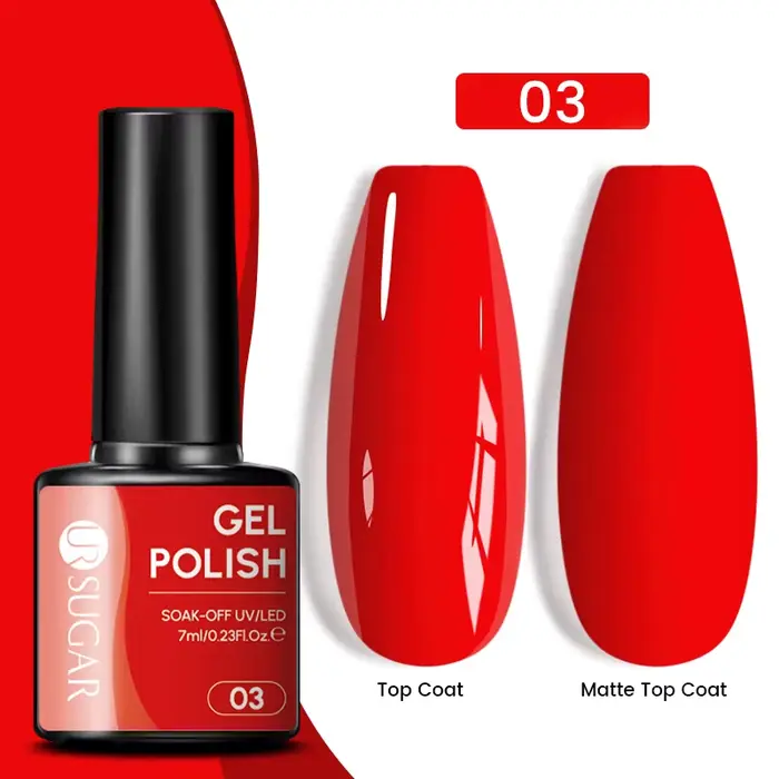 UR SUGAR 7.5ml vin foncé rouge vernis à ongles automne Gel peinture Nail Art Semi Permanent Nail Art
