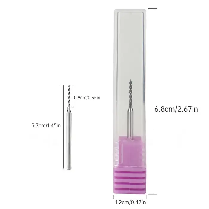 Tête de meulage de Perforation des ongles, forets à ongles en acier au tungstène, outil de manucure,