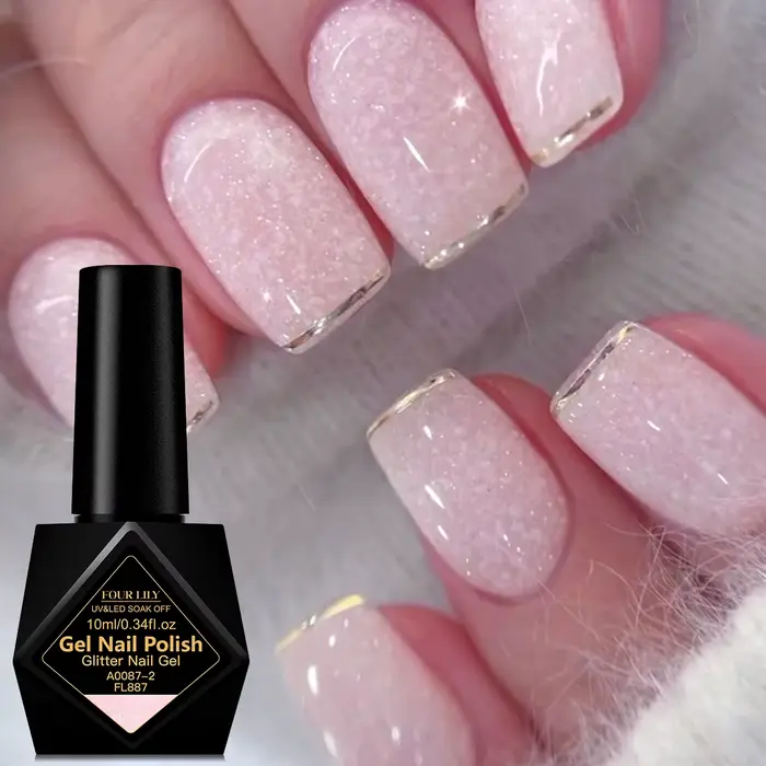Flocons de neige 10ml, fournitures de Salon de manucure