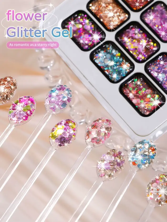 Jillradia Gel 9 Couleurs - Vernis à Ongles Semi-Solide Idéal pour Manucure DIY