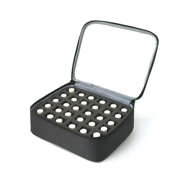 30 bouteilles sac de rangement de vernis à ongles multicolore Portable à main grand sac cosmétique peut contenir