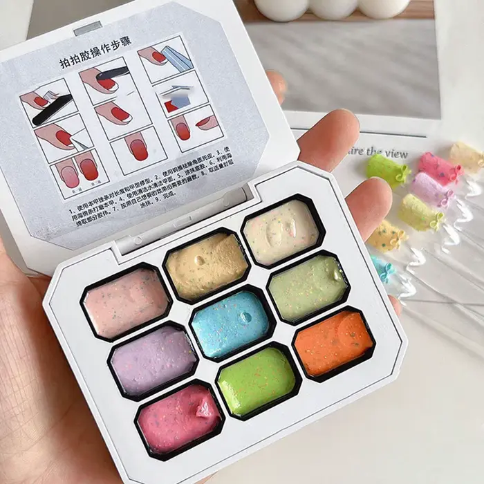 Pat Gel – Peinture Pigmentée Mate Dégradée 9 Couleurs