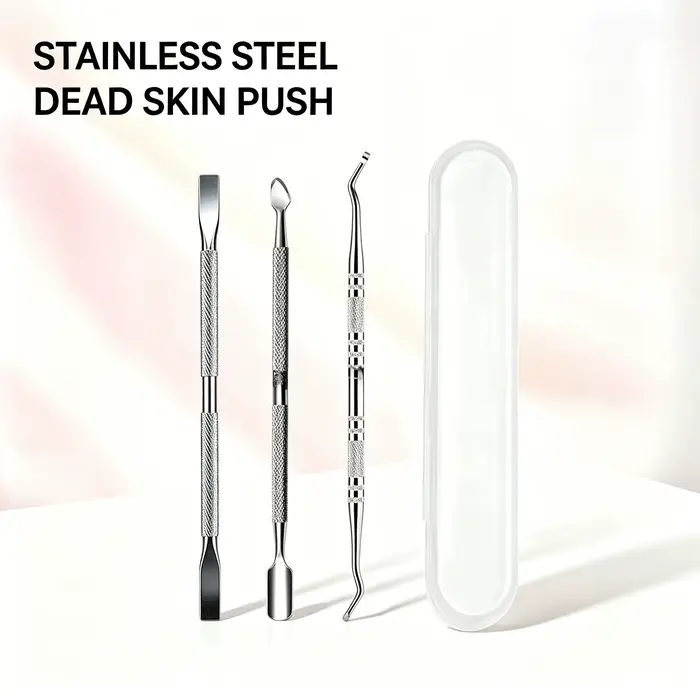 Pousse-ongles en acier inoxydable