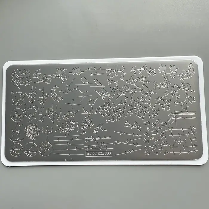 XMQ NAIL ART STAMPING PLATES BEENS Fleurs IMAGEPLATES TEMPLATE