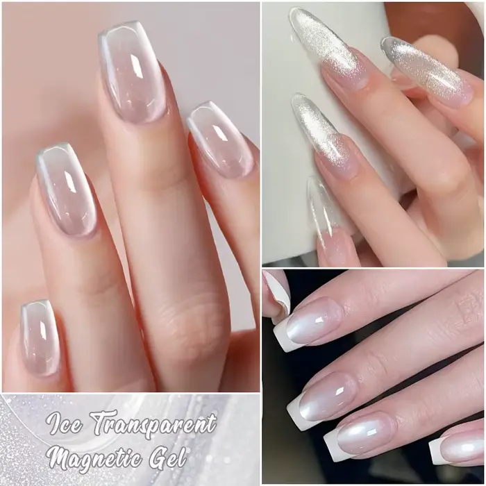 MTSSII – vernis à ongles Gel magnétique Transparent