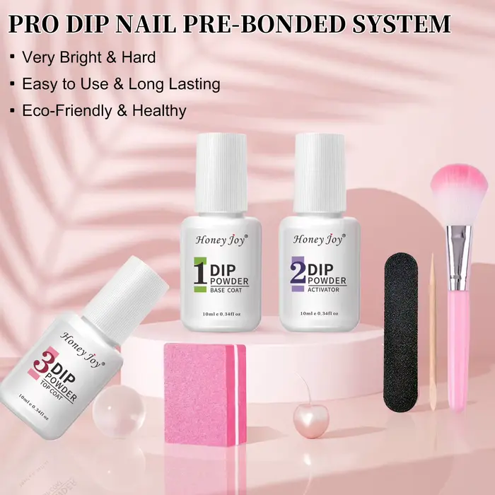 Kit de poudre à tremper pour ongles