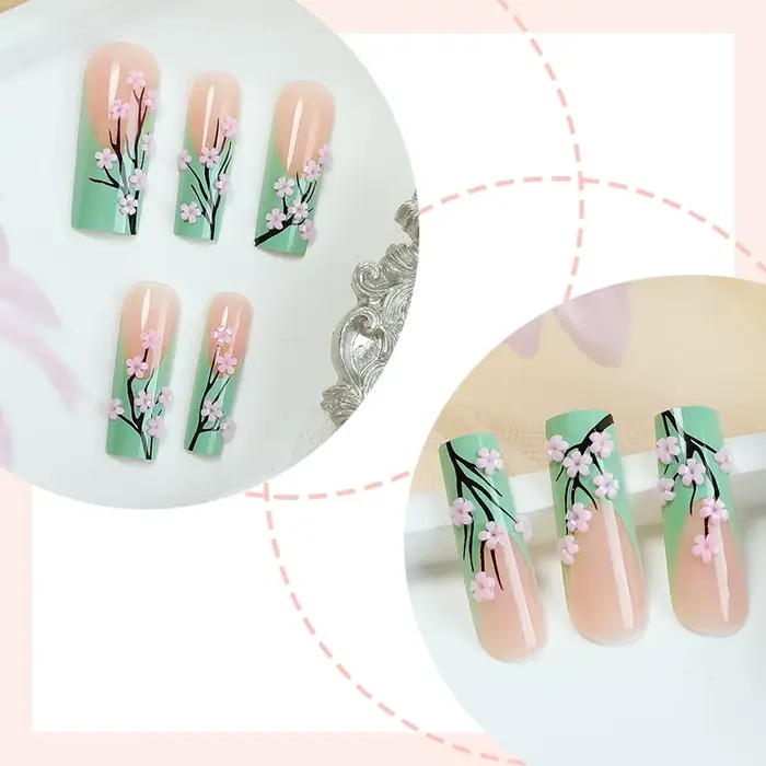 Fausses Fleurs de Ballerine Longue