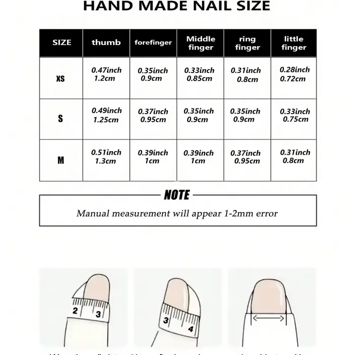 10 pièces ongles courts carrés pressés à la main français à bords blancs avec conception de fleur rose