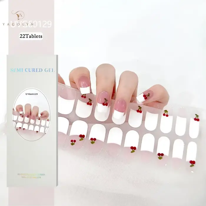 Bandes de Gel Semi-durci UV pour Lampe à Ongles