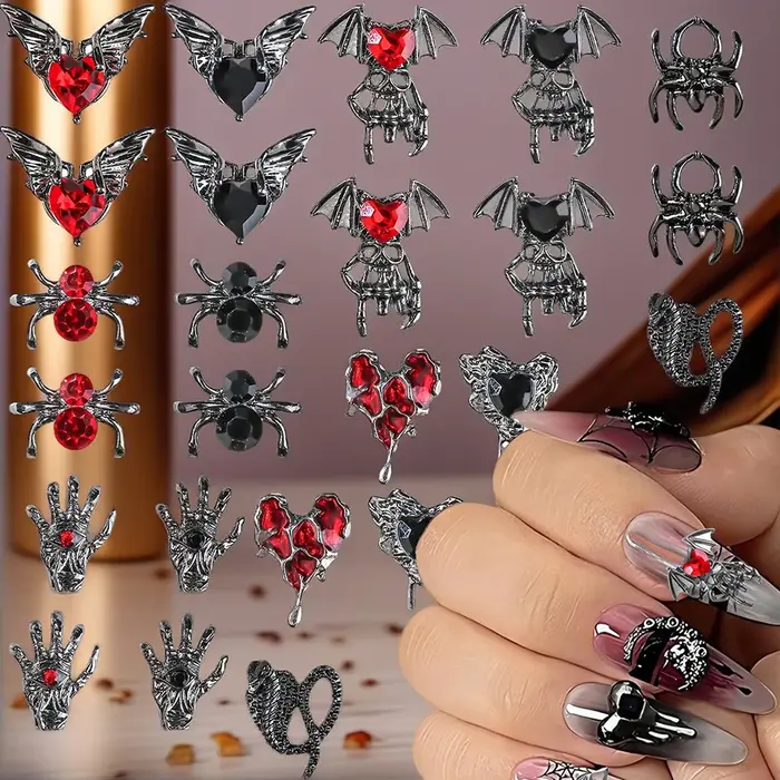 Mélange de styles pour Nail Art d'halloween