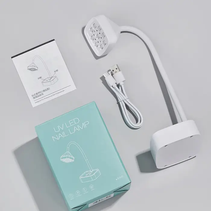 Lampe uv led ongles professionnel sans fil rechargeable