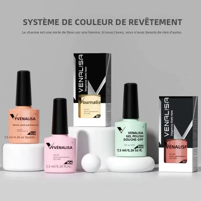 Vernis à ongles en gel UV Venalisa Fashion Shiny 7