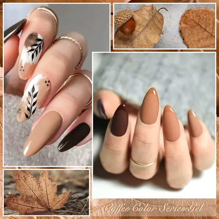 Vernis à ongles Gel marron café