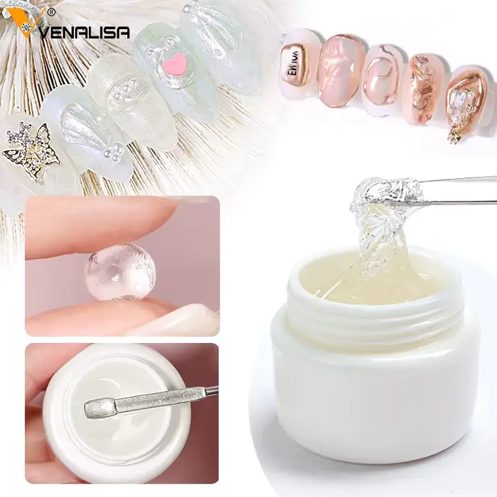 VENALISA stéréo sculpter Gel PVC doux solide Gel pétrir en diverses formes vernis à ongles pour Nail
