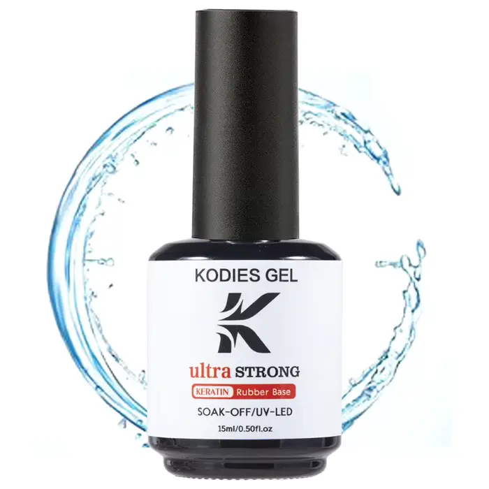 KODIES GEL nouvelle formule kératine couche de Base Gel vernis à ongles Ultra fort