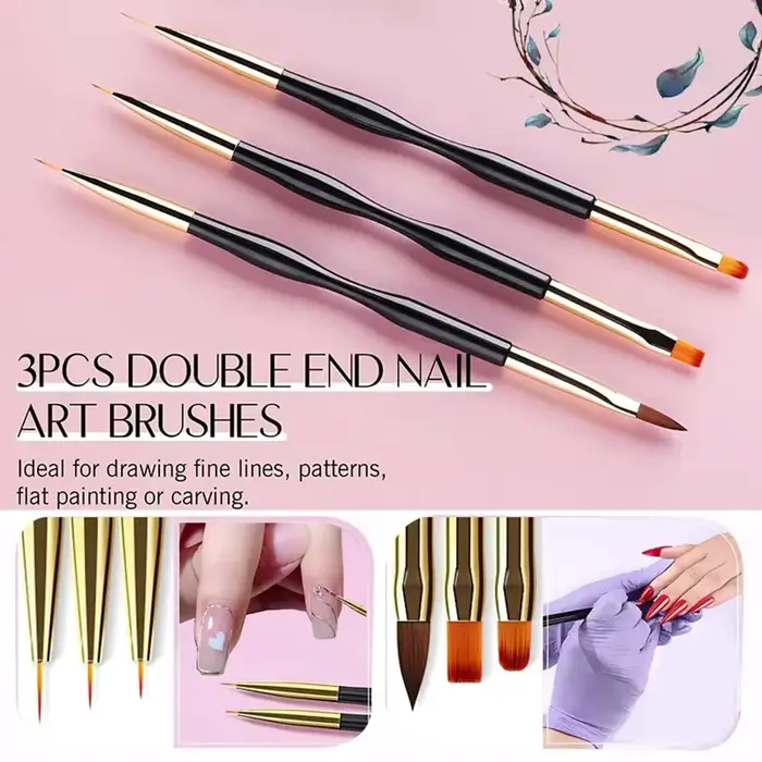 Kit de pinceaux pour nail art