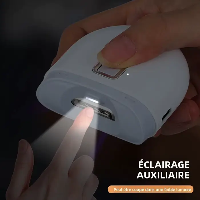 Coupe-ongles électrique automatique avec coupe-ongles léger