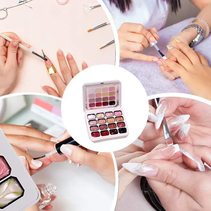 Gel de manucure 16 couleurs pour dégradé
