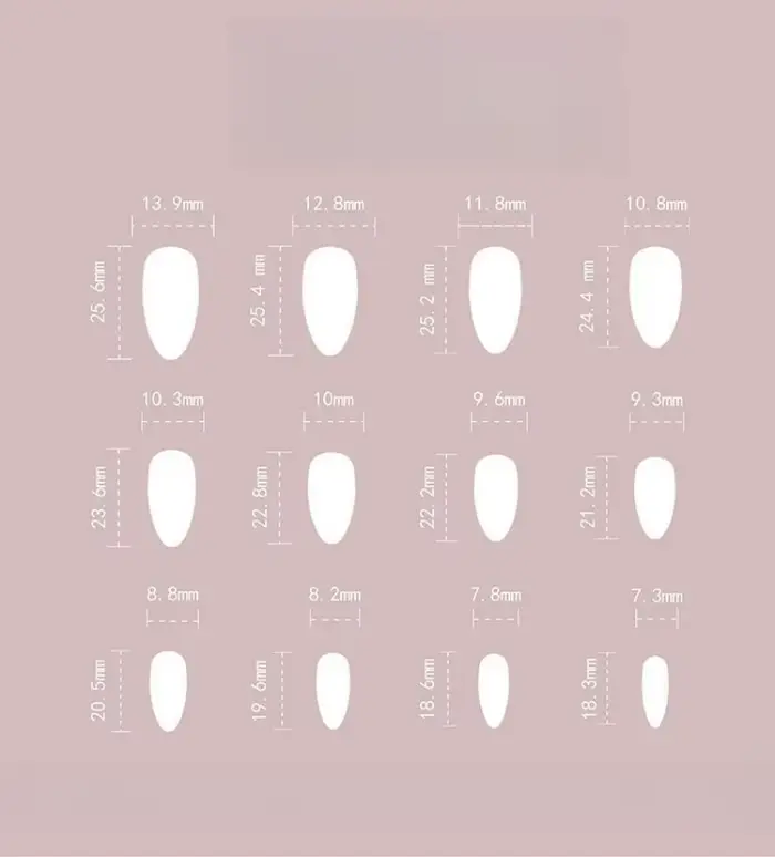 Faux ongles longs à porter
