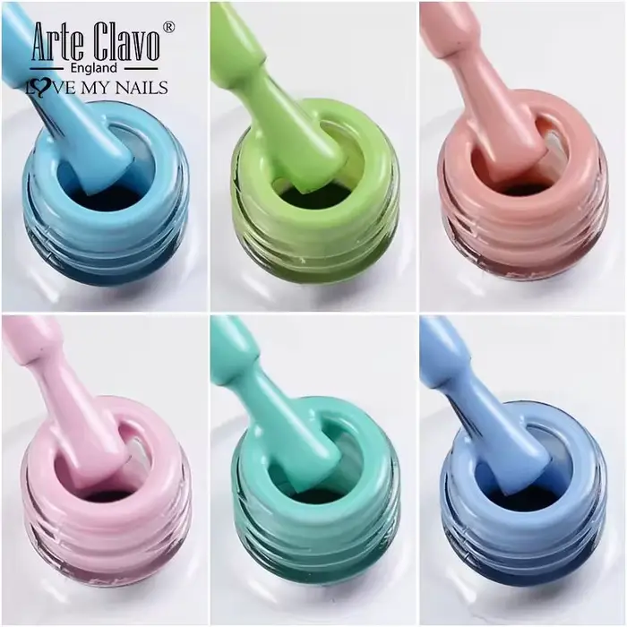 Arte Clavo 116 couleurs Gel vernis à ongles 15ml Gel coloré Semi Permanent tremper Gel UV Nail Art bricolage Design