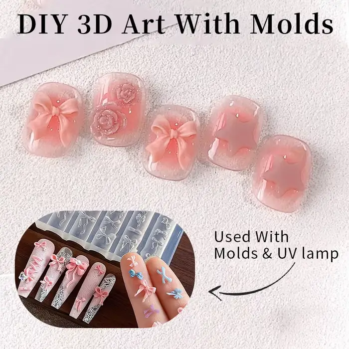 UR SUGAR 6 EN 1 Gel d'Extension pour Ongles 15ML Transparent Gel Constructeur Rapide Semi-Permanent Auto-nivelant Gel UV de Construction Soak Off