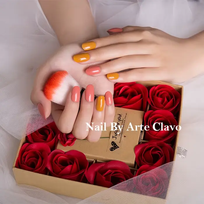 Arte Clavo série de couleurs rouges vernis à ongles UV