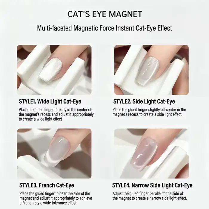 Aimant œil de chat spécial automatique 5D